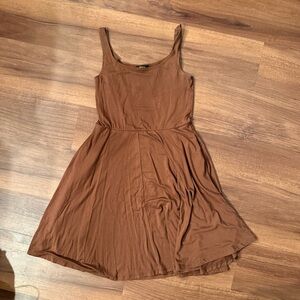 Tencel Jersey Fit & Flare Mini Dress
